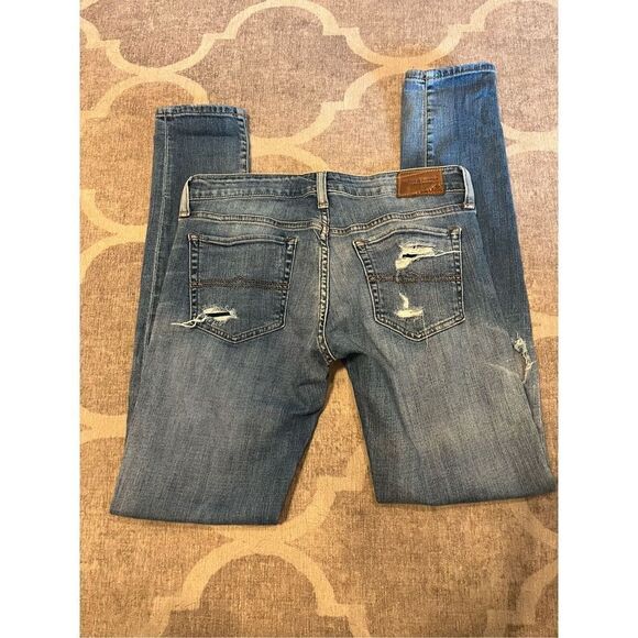 Denim & supply Ralph Lauren skinny denim jeans size 28 distressed - Picture 4 of 8